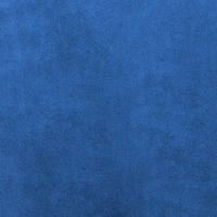 Divano ad angolo a 1 posto in velluto blu marino Modulo con gambe in metallo argento Stile glamour