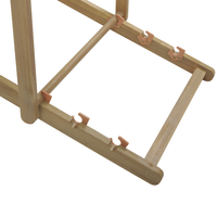 Set di 2 Sedie a Sdraio Giardino in Legno D'acacia Chiaro con 2 Federe in Tessuto sedile reclinabile pieghevole struttura