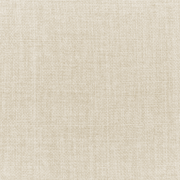 Poggiapiedi quadrato con rivestimento in lino di poliestere beige soggiorno salotto