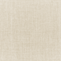 Poltrona modulare 1 posto rivestimento lino beige e gambe nere soggiorno stile moderno