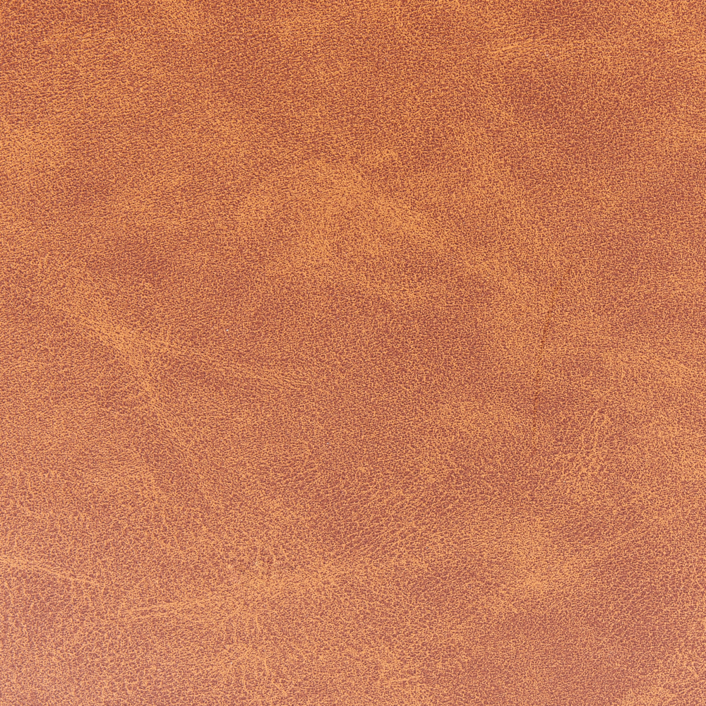 Sedia senza braccioli Marrone Rivestimento in finta pelle PU Seduta ampia Design vintage Struttura in metallo nero