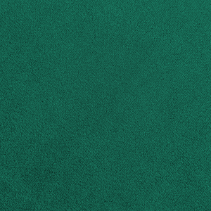 Sedia senza braccioli Rivestimento in velluto verde Smeraldo Seduta rotonda Design vintage Struttura in metallo nero