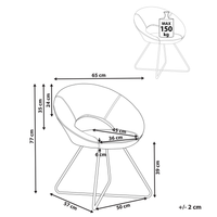 Poltrona Tappezzata in velluto rosa Senza braccioli Base a croce nera Struttura in acciaio Design retrò