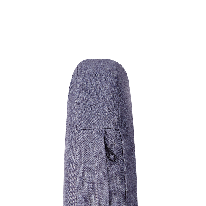 Set di bistrot tavolo e 2 sedie in rattan e vetro temperato tortora balcone terrazzo giardino esterno