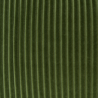 Moderno Pouf Intrecciato da Salotto 50 x 30 cm Motivo Verde Scuro