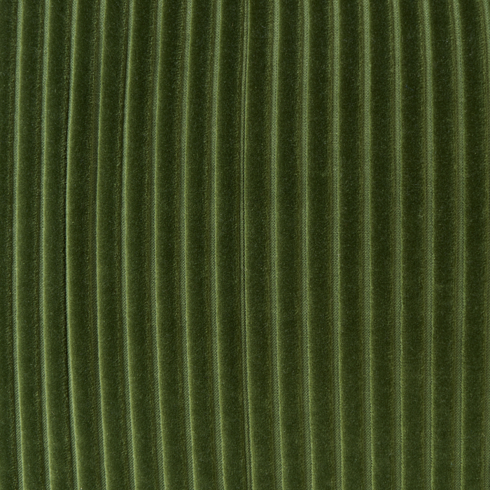 Moderno Pouf Intrecciato da Salotto 50 x 30 cm Motivo Verde Scuro