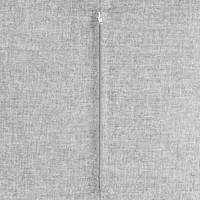 Moderno Pouf Intrecciato da Salotto 50 x 30 cm Motivo Grigio