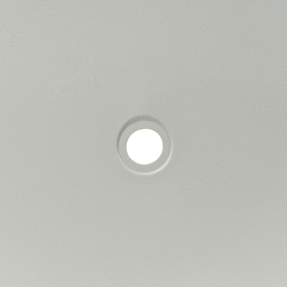 Set di 8 sedie in plastica grigio chiaro per interno ed esterno terrazzo esterno giardino stile moderno