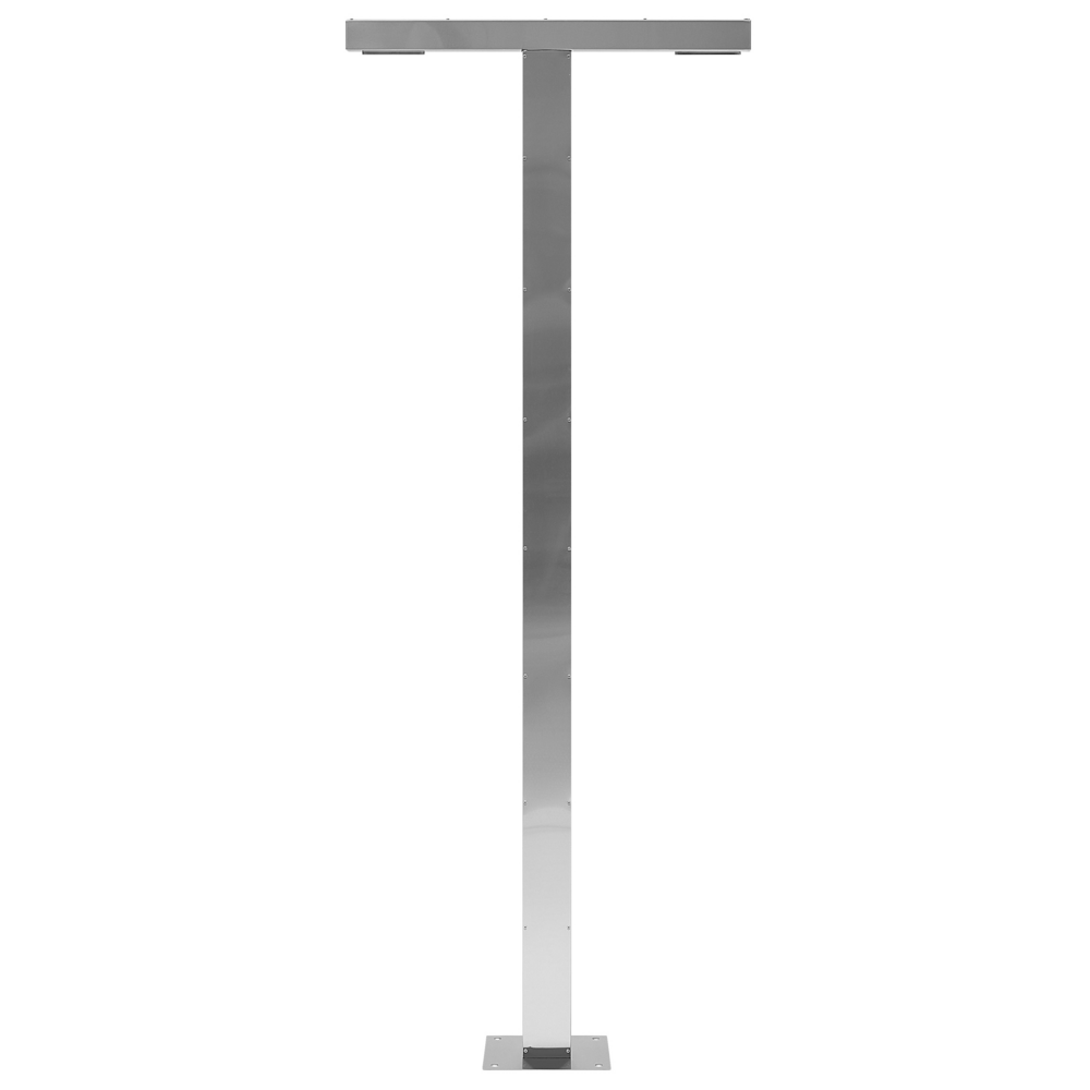 Doccia da esterno moderna in PVC argento giardino esterno glamour moderna