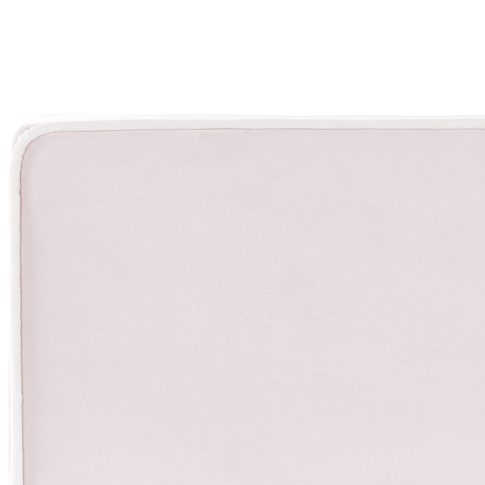 Letto singolo in velluto con telaio imbottito rosa camera da letto stile moderno tradizionale