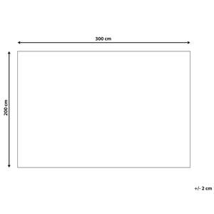 Tappeto lungo in cotone blu e rosso 200 x 300 cm effetto invecchiato stile orientale ingresso soggiorno