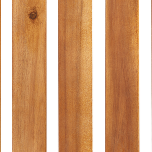 Lettino da giardino in legno di acacia con schienale reclinabile pieghevole giardino terrazzo pieghevole