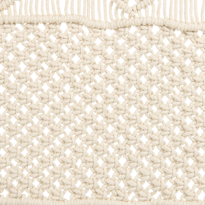 Decorazione da parete Macramè Beige chiaro Stile Boho Chic Decorazione murale Soggiorno Camera da letto