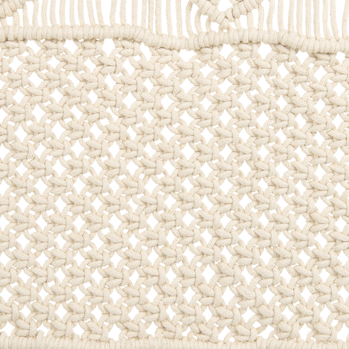 Decorazione da parete Macramè Beige chiaro Stile Boho Chic Decorazione murale Soggiorno Camera da letto