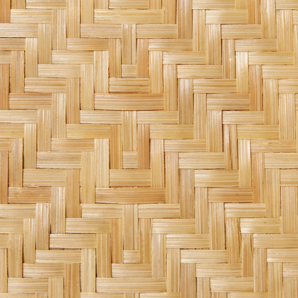 Divisorio per la stanza in rattan naturale e bambù a 3 pannelli pieghevoli con schermo decorativo.