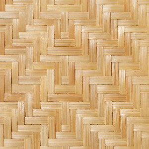 Divisorio per la stanza in rattan naturale e bambù a 3 pannelli pieghevoli con schermo decorativo.