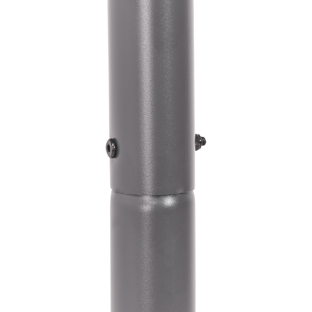 Gazebo da giardino con struttura in metallo e tessuto beige 305 x 305 cm pergola esterno terrazzo