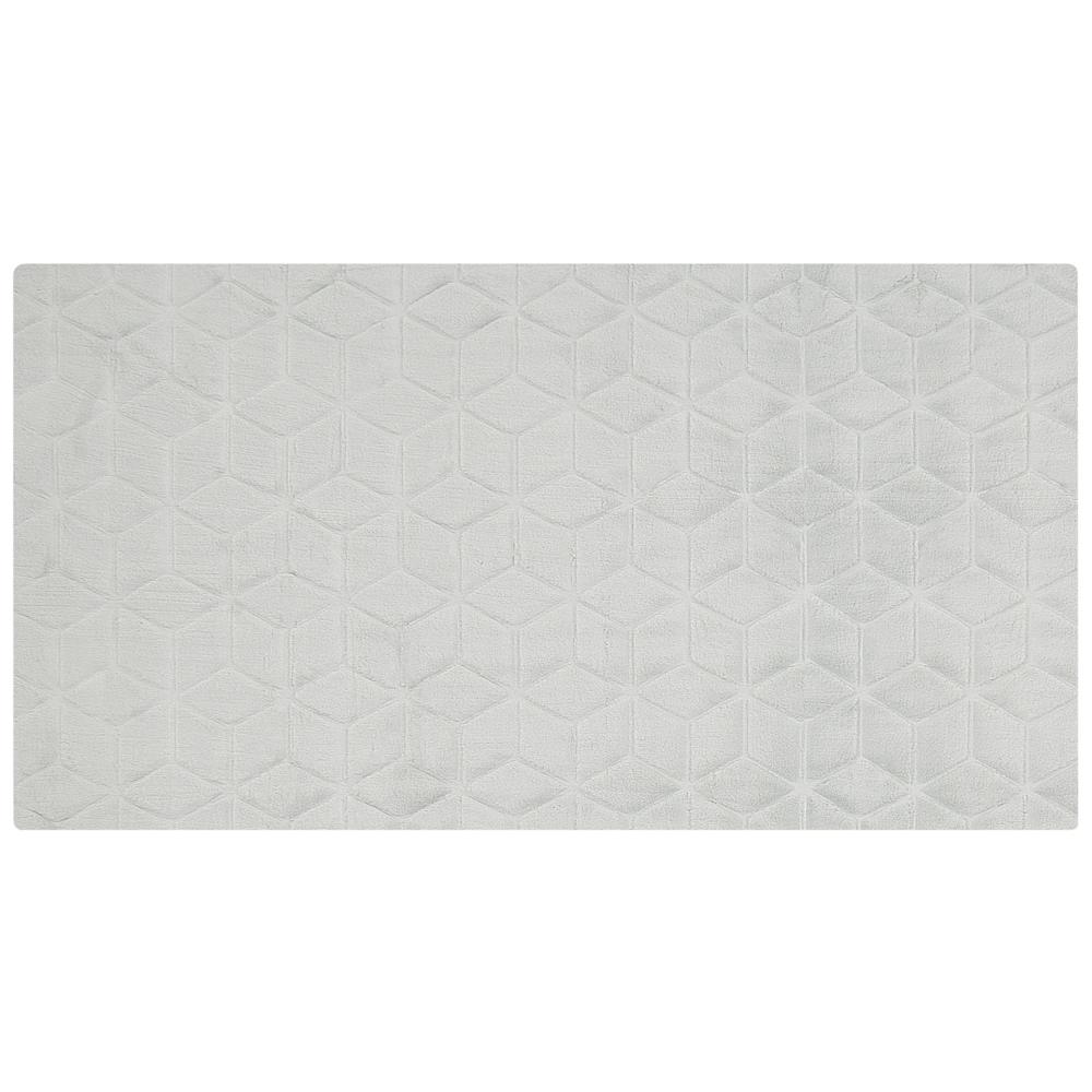 Tappeto in pelliccia di coniglio sintetica verde menta 80 x 150 cm shaggy ad alto pelo soggiorno camera da letto