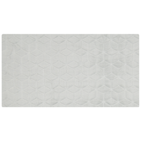 Tappeto in pelliccia di coniglio sintetica verde menta 80 x 150 cm shaggy ad alto pelo soggiorno camera da letto