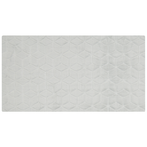 Tappeto in pelliccia di coniglio sintetica verde menta 80 x 150 cm shaggy ad alto pelo soggiorno camera da letto