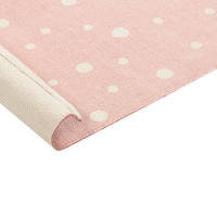 Tappeto per bambini con motivo pinguino rosa 80 x 150 cm cameretta motivo divertente