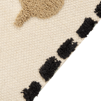 Tappeto per bambini motivo urbano multicolore 80 x 150 cm cameretta camera da letto