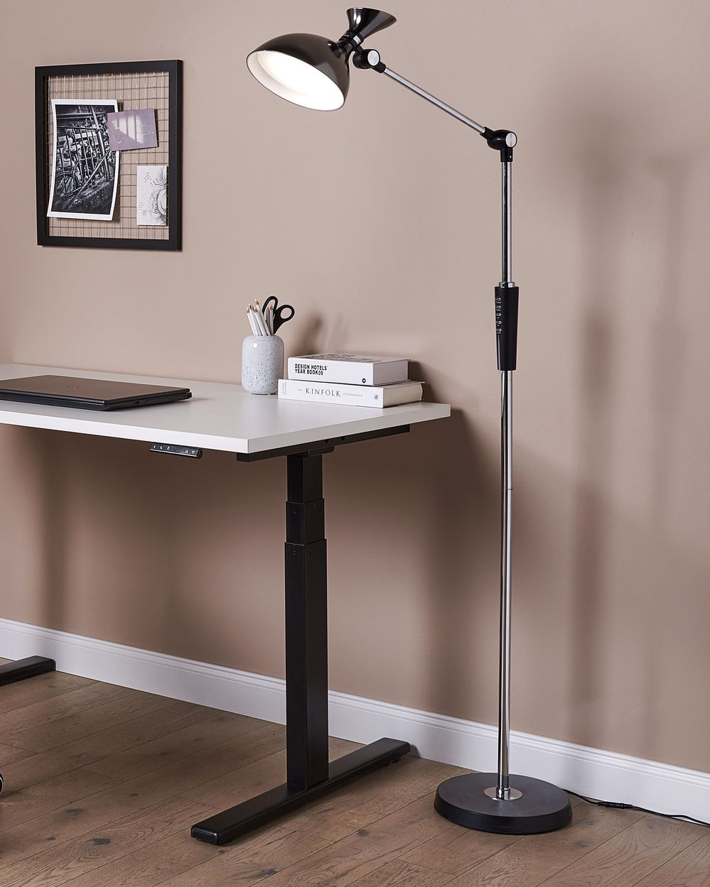 Lampada da terra LED in materiale sintetico169 cm regolabile soggiorno camera da letto