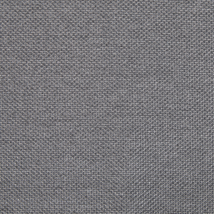 Divano da giardino in tessuto grigio e gambe in alluminio bianco mobili da esterno per interni resistente alle intemperie