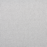 Divano 2 posti in poliestere di colore nero e bianco con gambe dorate stile glamour retrò soggiorno