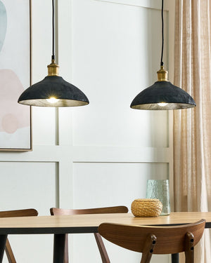 Lampada a sospensione Nero Paralume in legno naturale Plafoniera Stile Boho Accessori per la casa Fatti a mano