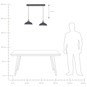 Lampada a sospensione Nero Paralume in legno naturale Plafoniera Stile Boho Accessori per la casa Fatti a mano