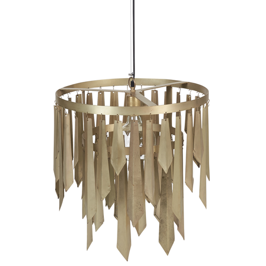 Lampadario in metallo ottone stile moderno contemporaneo retrò