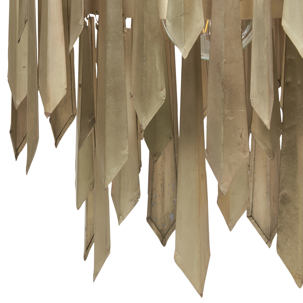 Lampadario in metallo ottone stile moderno contemporaneo retrò