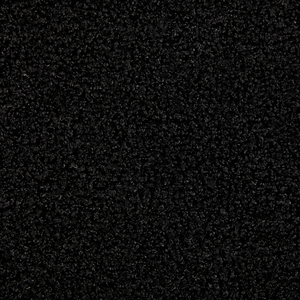 Poltrona morbida in poliestere di colore nero con gambe dorate stile glamour retrò soggiorno