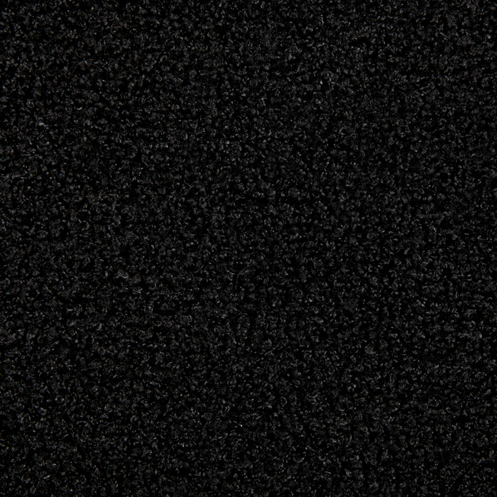 Poltrona morbida in poliestere di colore nero con gambe dorate stile glamour retrò soggiorno