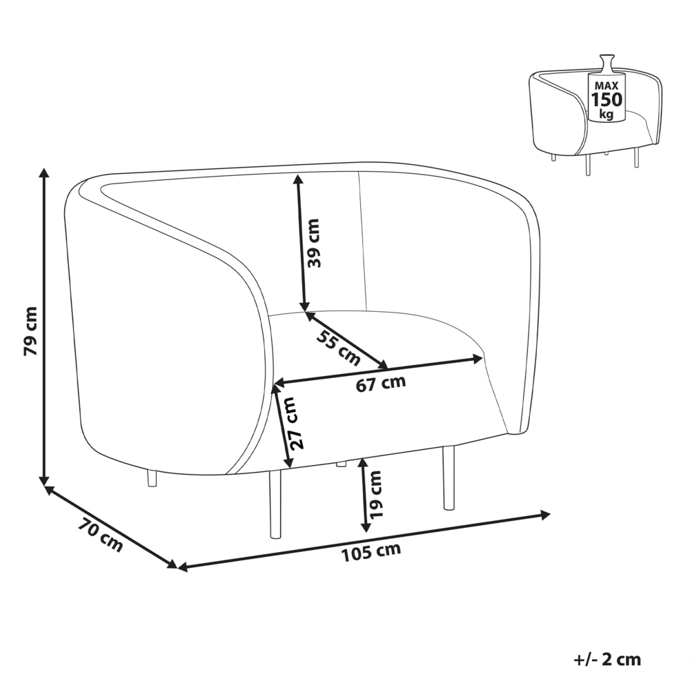 Poltrona morbida in poliestere di colore nero con gambe dorate stile glamour retrò soggiorno