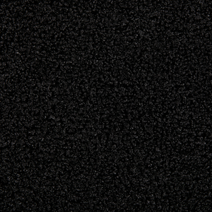 Divano 2 posti in poliestere di colore nero con gambe dorate stile glamour retrò soggiorno