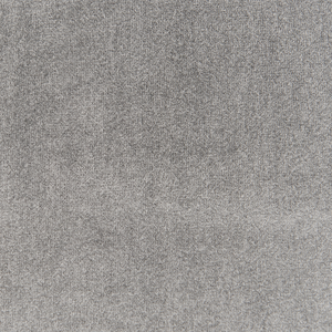 Set di 2 sedie da pranzo rivestimento in velluto grigio gambe nere glamour retrò