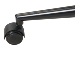 Sedia da scrivania in tessuto con ruote in velluto rosa ufficio da casa studio stile glamour