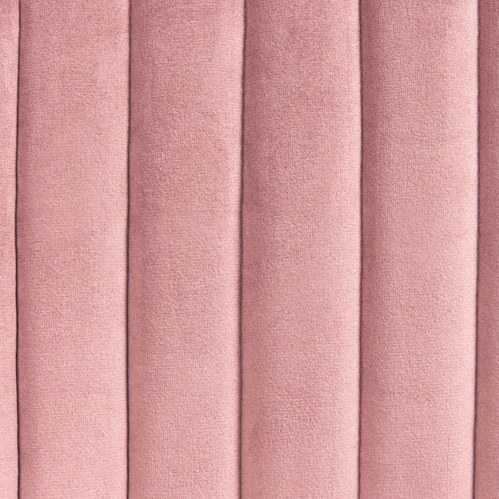 Sedia da scrivania in tessuto con ruote in velluto rosa ufficio da casa studio stile glamour