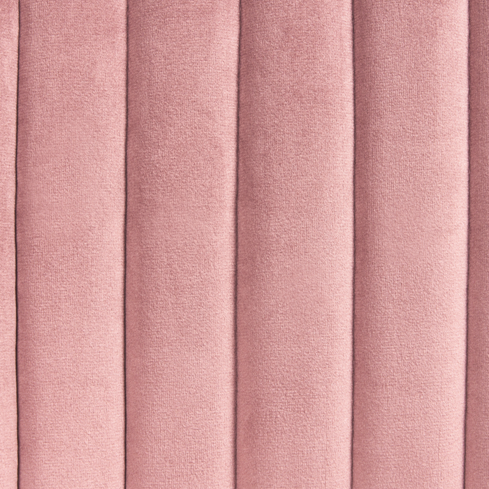 Sedia da scrivania in tessuto con ruote in velluto rosa ufficio da casa studio stile glamour