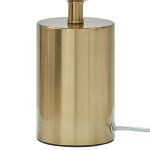 Lampada da tavolo in metallo con paralume in vetro decorativo e ottone soggiorno glamour