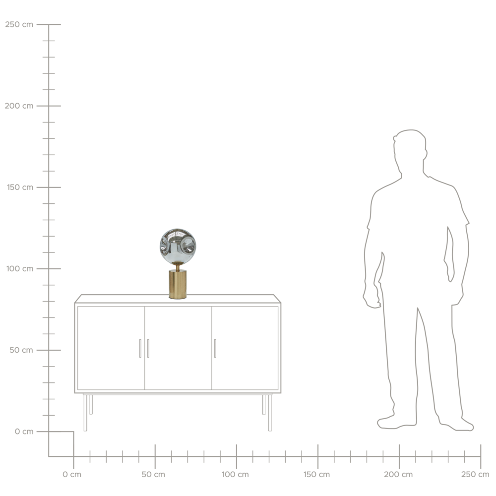 Lampada da tavolo in metallo con paralume in vetro decorativo e ottone soggiorno glamour