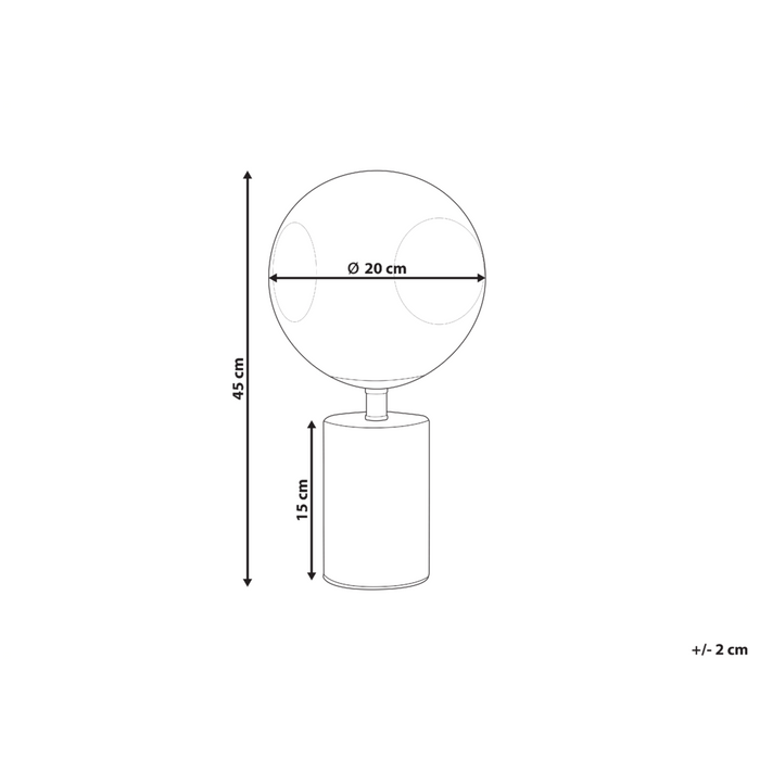 Lampada da tavolo in metallo con paralume in vetro decorativo e ottone soggiorno glamour