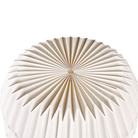 Lampada da terra a treppiede con paralume in carta e metallo nero 138 cm stile contemporaneo