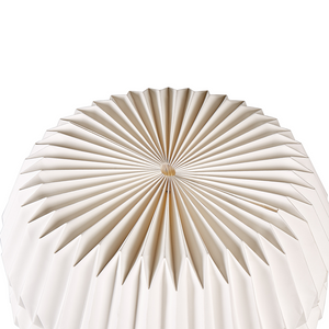 Lampada da terra a treppiede con paralume in carta e metallo nero 138 cm stile contemporaneo