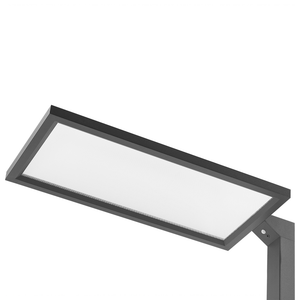 Lampada LED da terra in alluminio nero altezza 196 cm Interruttore a sfioramento Dimmerabile Sensore Illuminazione moderna Home Office