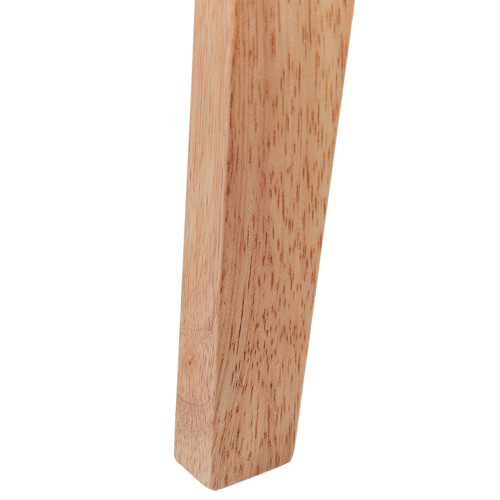 Set di 2 sedie da pranzo in legno chiaro con decorativo design moderno e tradizionale