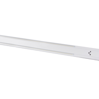 Lampada da terra a LED in metallo bianco con interruttore 186 cm soggiorno camera da letto