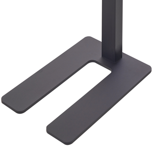 Lampada a LED da terra in alluminio nero altezza 197 cm Manopola Interruttore Dimming Illuminazione moderna industriale Casa Ufficio